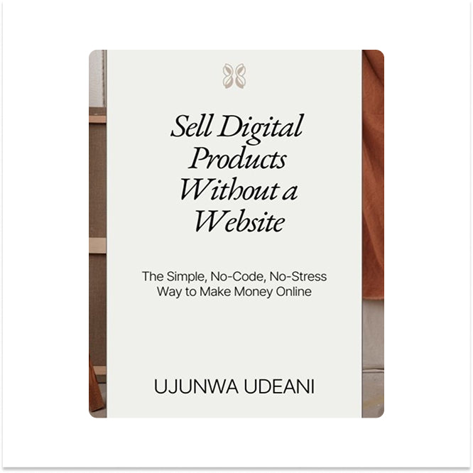 SELL DIGITAL PRODUCTS WITHOUT A WEBSITE